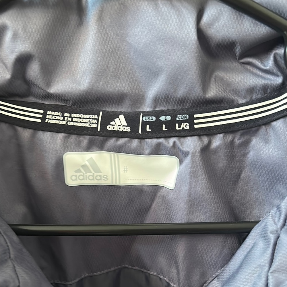 Adidas Gray Performance Quilted Winter Jacket - Picture 2 of 6